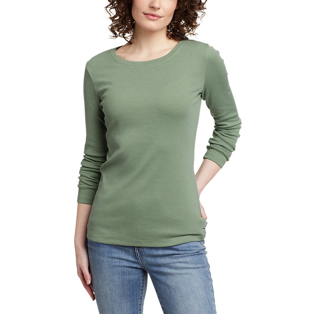 Long-Sleeve Crewneck T-Shirt Tall 