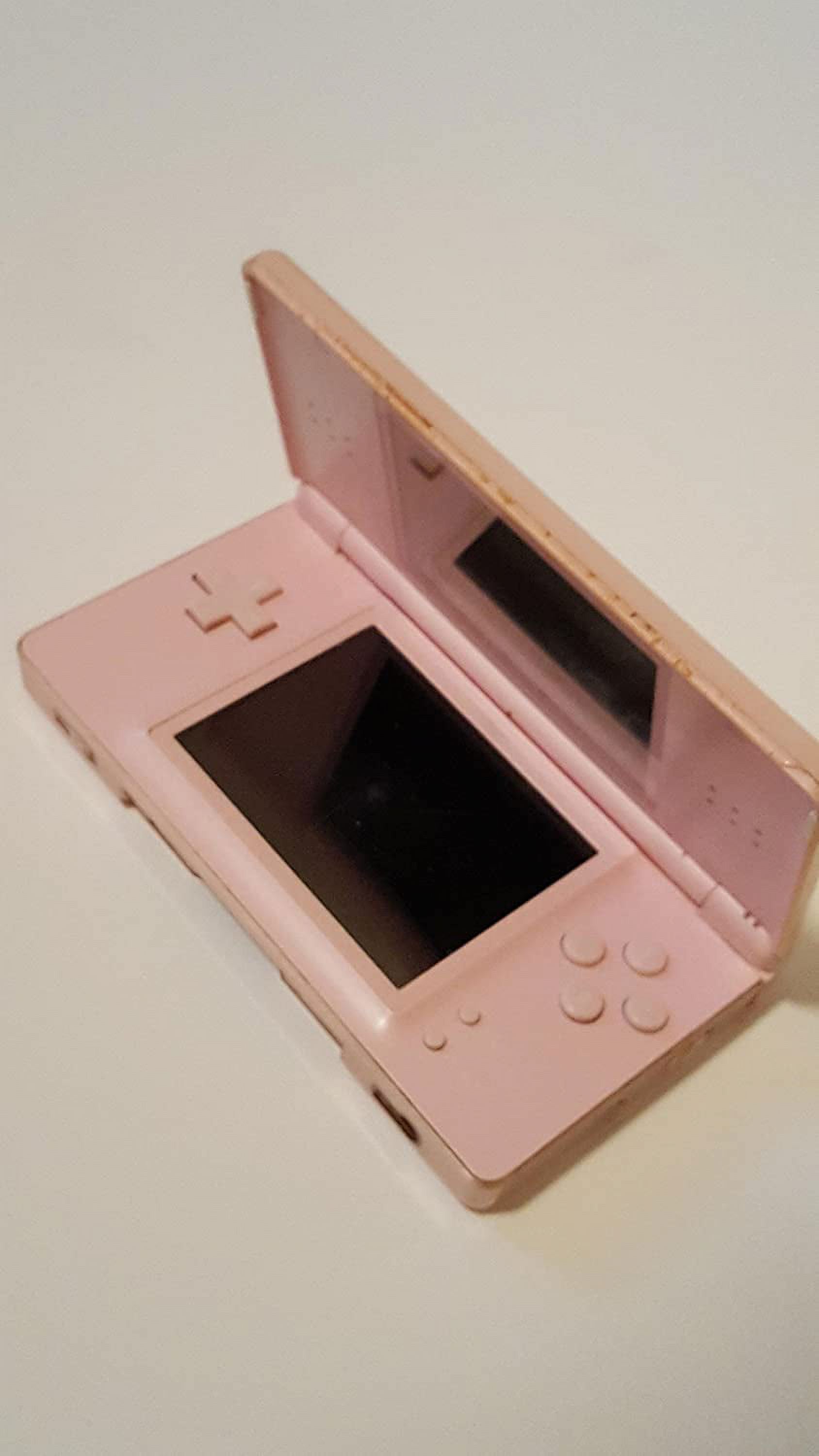 Restored Nintendo DS Lite Coral Pink Handheld (Refurbished)