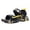 Z01 Black, variant on Gubotare Boys Sandals Little Kid Double Strap Sandals for Boys - Rubber Sole Amphibian Shoes for Beach, Pool, Hiking, Walking & Sports Size 4 (Green,4 Big Kids)