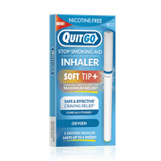 QuitGo,Oxygen,Stop Smoking Inhaler, Nicorette Alternative,1pk