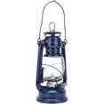 thumbnail image 4 of Oil Burning Lantern Vintage Oil Lamp Indoor Decorative Kerosene Lamp Hanging Kerosene Fuel Lanterns, Vintage Kerosene Lamp Iron Lantern Oil Lamp Party Pub Decoration Gift (Blue), 4 of 8