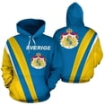 thumbnail image 5 of Sudadera con capucha con estampado 3D de la bandera de Suecia para hombre, sudadera de manga larga con estampado de emblema nacional, jersey de gran tamaño a la moda, ropa, 5 of 5