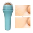 thumbnail image 5 of FITYLE 2xFacial Roller Volcanic Stone Massage Oil orbing for Oily Skin Blue , Blue, 4 Pcs, 5 of 9