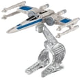 thumbnail image 1 of Hot Wheels Star Wars Starship Episodio 7 Héroe Starfighter (Ala Cerrada Azul) Vehículo Hot Wheels Hot Wheels, 1 of 1