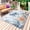 Blue, variant on CrabCoastal Outdoor Rug for Patio/Deck/Porch, Non-Slip Large Area Rug 5 x 8 Ft, Summer Beach Coral Starfish Blue Ombre Indoor Outdoor Rugs Washable Area Rugs, Reversible Camping Rug Carpet Runner
