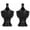 Distressed Black, variant on Urbanest Deluxe Urn Lamp Finial – 1-7/8 Inch Tall, Bronze With Gold Highlights – Decorative Lamp Shade Finial for Table & Floor Lamps- 1 Piece