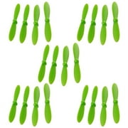 20pcs Propeller Set Airscrew Mini Drone Quadcopter Helicopter RC Accessories Green