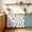 Green, variant on Christmas Red Sink Skirt 11"Wx13"L, Dustproof Under Sink Curtain with Self Adhesive Tape, Modern Simple Xmas Red Backdrop Cabinet Curtain Cover for Bathroom Vanity, RV, Kitchen Cabinet Storage Shelf