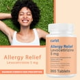 thumbnail image 5 of Curist Levocetirizine 5 mg (365 Tablets) Seasonal Antihistamine for Allergy Relief - Non-Drowsy Formula with 24 Hour Itch, Sneezing & Runny Nose Relief, 5 of 7