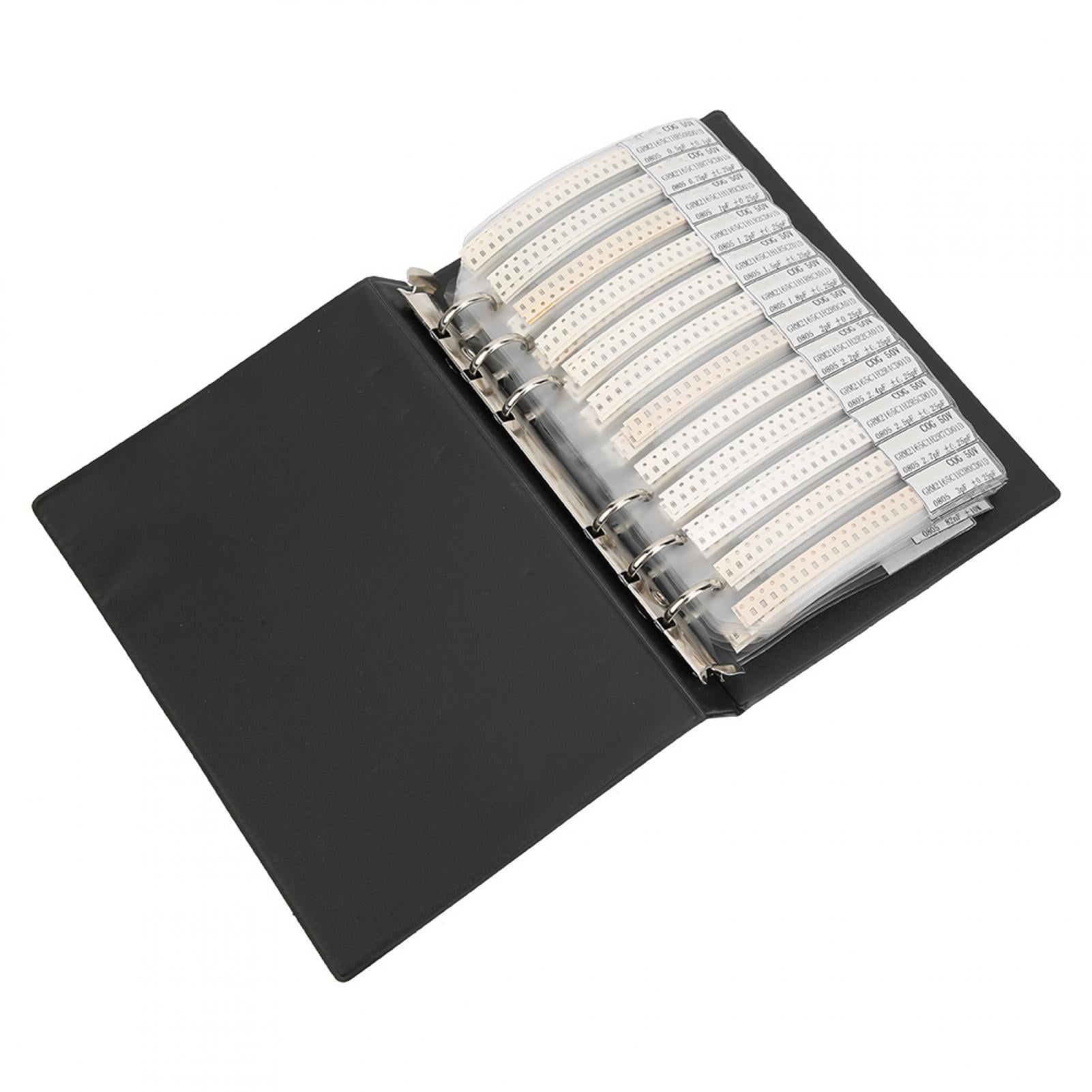 Capacitor Sample Book, Light Weight Electronic Component Sample Book, 0805 Series 92 Types