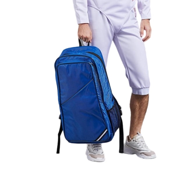 Bolsa de esgrima Mochila de esgrima para esgrimistas Práctica Premium Cómoda de llevar Azul