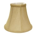 thumbnail image 5 of 16" Pale Brown Premium Bell No Slub Lampshade, 5 of 6