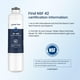 thumbnail image 4 of Filtro de agua para refrigerador GLACIER FRESH compatible con Samsung, 4 of 9