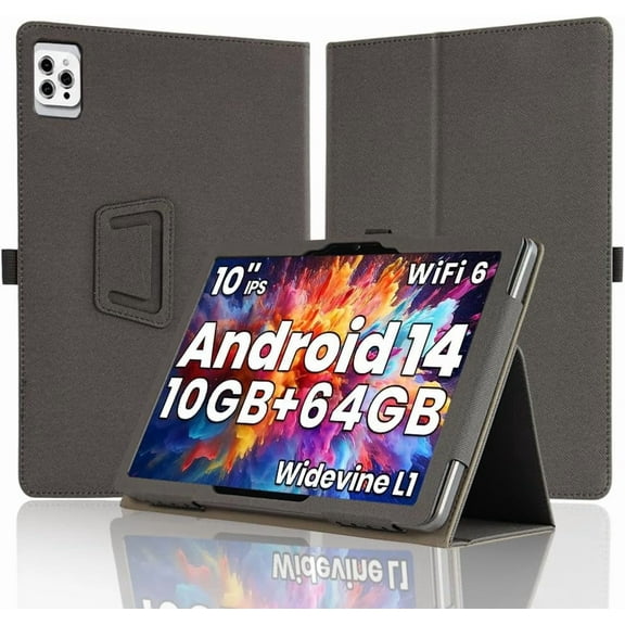 [NSFN] for T-Mobile Revvl Tab 5G 10.36" Tablet Case,T-Mobile 10.36 inch 2023 Tablet Case Protective Case with Handheld Band Premium PU Leather StandFunction Case