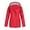 Red, variant on YDFCWXW Rain Jacket Women Waterproof Long Lightweight Raincoat Hooded Windbreaker Outdoor Trench Coat Navy, XXL