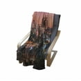 thumbnail image 4 of United States Soft Flannel Fleece Throw Blanket, Vibrant Sunset Twilight Scenery Los Angeles Famous Downtown Palm Trees, Cozy Plush for Indoor and Outdoor Use, 60" x 80", Multicolor, by Ambesonne, 4 of 6