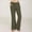 Green, variant on NTACZA Green Loose Pants for Women Cozy Flare-Leg Cotton Linen Elastic High Waist Pants Scrub Pants for Women Plus Size