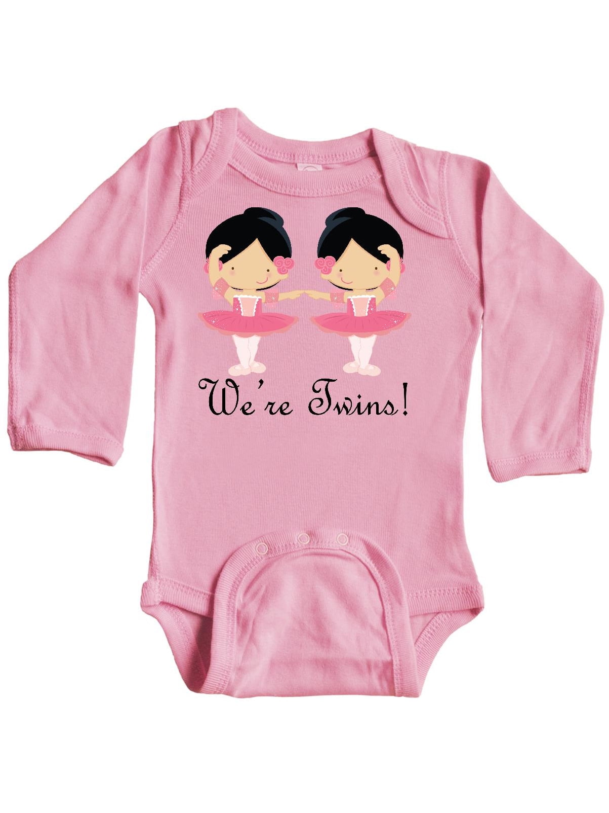 inktastic Ballerina Twins Infant Creeper