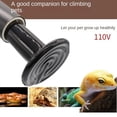 thumbnail image 3 of Bombilla de calor para reptiles de 150 W, paquete de 2 lámparas con emisor de calor de cerámica, luz calefactora para lagarto, tortuga, serpiente, mascota, gallinero, criadora, sin luz, sin, 3 of 5