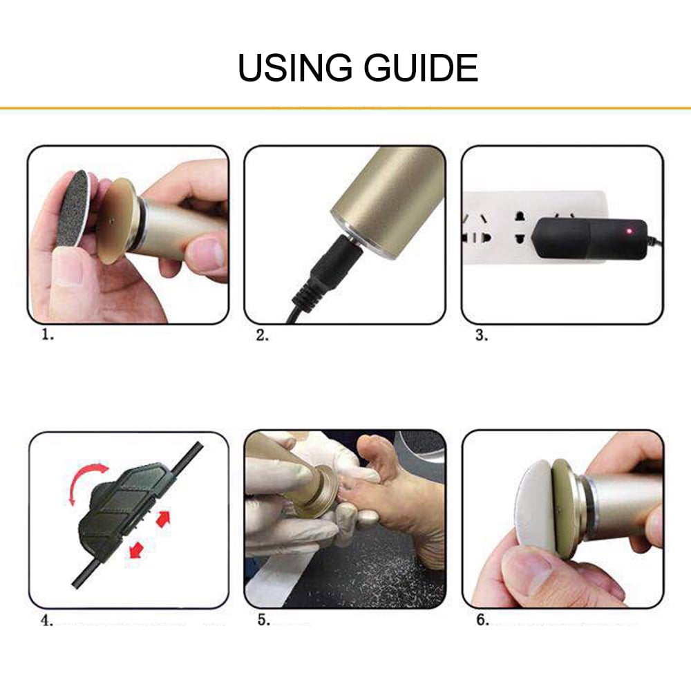 Pinkiou Electric Foot Callus Remover for Feet (Speed Adjustable) with 60pcs Replacement Sandpaper Discs Professional Pedicure Foot File for Women Men Dead Dry Hard Skin Calluses Pink
