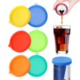 thumbnail image 1 of Tapas de silicona reutilizables para latas de refresco AIEVE, paquete de 6, libres de BPA, 1 of 7