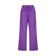 thumbnail image 5 of Pantalons Capri pour Femmes, Ample avec Cordon de Serrage 3/4, 5 of 5