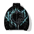 thumbnail image 4 of Chaquetas de invierno de nuevo estilo para hombre, ropa informal y versátil para hombre, abrigo de invierno elegante y cálido para hombre, parkas con estampado de tigre de moda, 4 of 4