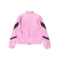 thumbnail image 6 of Haitryli Girls Sequin Zipper Coat Jacket for Hip Hop Latin Jazz Dance Birthday Outerwear Modern Dance Pink 14, 6 of 7