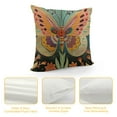 thumbnail image 4 of Shiartex  Inspirational Quotes Throw Pillow Cover, Sofa Home Bed Decor Butterfly Wildflower Study Couch Case, Pillowcase Gift for School Counseling Office Bedroom Living Room Reading Room White, 4 of 5