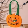 thumbnail image 6 of Clearance Event & Party under $5,Halloween Candy Bag Non Woven Pumpkin Bag Halloween Props Candy Bag, 6 of 9