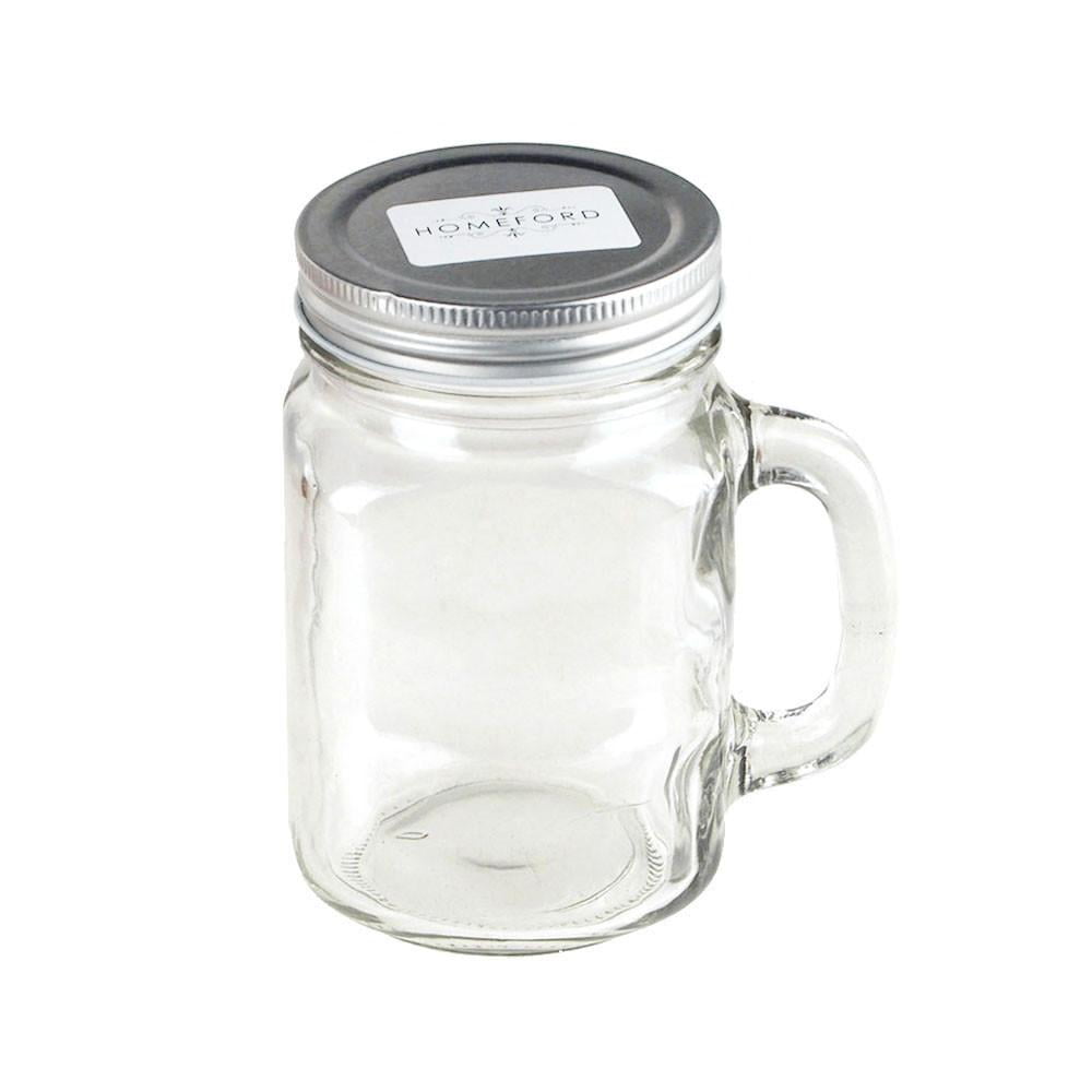 Winter Wonder Lane Glass Jar with Snowflake Lid, 16 Oz.