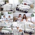 thumbnail image 5 of Cal King 4 Piece Bedding Set Natural Mountain Forest Bird Soft Breathable Duvet Cover and Pillowcase,Foggy Landscape Sketch Duvet Cover Set Washable Bed Sheets for Bedroom Dormitory Guest Room, 5 of 9