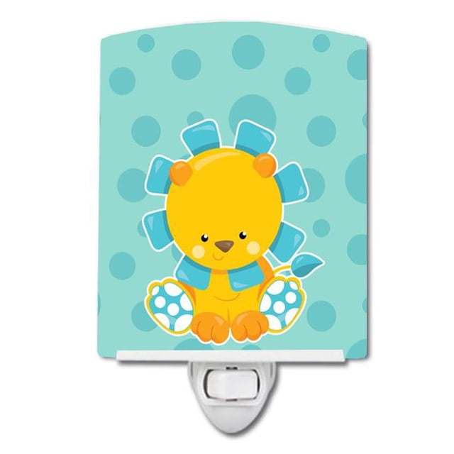 Carolines Treasures BB6823CNL Boy Lion Ceramic Night Light