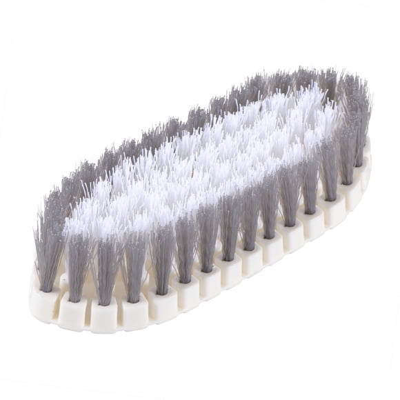 Brosse de Nettoyage Créative Flexionnelle pour Salle de Douche Carrelage Brosse de Nettoyage Cuisine Robinet Mur Coin Brosse (Blanc)