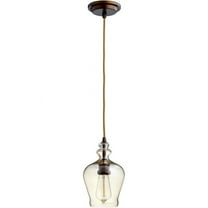 Cyan lighting - Calista - One Light Pendant - 6 Inches Wide by 10.25 Inches High