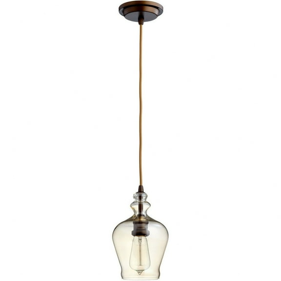 Cyan lighting - Calista - One Light Pendant - 6 Inches Wide by 10.25 Inches High