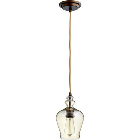 Cyan lighting - Calista - One Light Pendant - 6 Inches Wide by 10.25 Inches High
