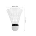 thumbnail image 2 of LEEYNEER 12PCS Nylon Badminton Shuttlecocks High Speed Badminton Training Birdies Replacement Badminton Accessories Stable Birdies for Outdoor and Indoor Games, 2 of 8