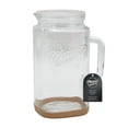 thumbnail image 5 of Mason Craft & More Glass 0.5 Gallon Pitcher with Removable Plastic Lid and Silicone Base, Tan, Useful for Serving Chilled Drinks, 5 of 5