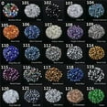 thumbnail image 4 of U8MO Wholesale 1000pcs 4mm Small Bicone Faceted Crystal Glass Loose Spacer Beads lot-166) Lt Champagne AB, 4 of 9