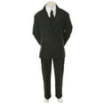 thumbnail image 2 of 6pc Color Bow Tie + New Baby Toddler Boy Black Wedding Suit Tuxedo S-20 New Teen, 2 of 10
