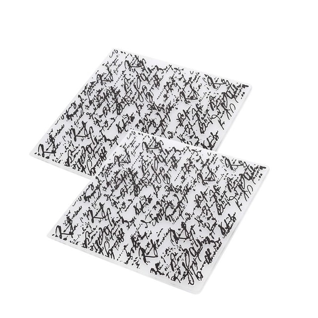 2pcs Embossing Folders Concave Convex Scrapbooking Template for Handcraft Photo Album Decoration Card DIY EM198