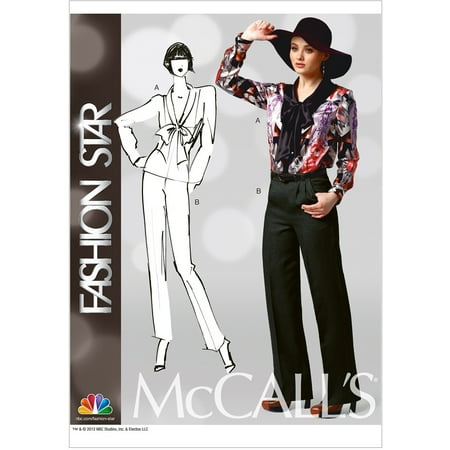 Misses' Blouse and Pants - B5 (8 - 10 - 12 - 14 - 16) Pattern