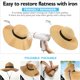 thumbnail image 5 of Beach Hats for Women, Foldable Sun Hat Womens UV Protection, Boho Wide Brim Hats for Women, Floppy Straw Visor Hat, 5 of 5