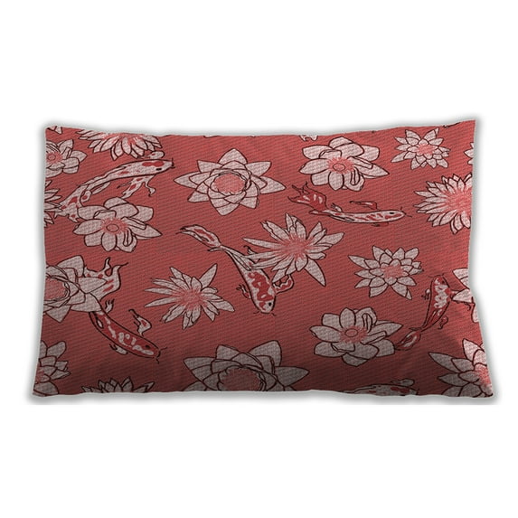 Ahgly Company Indoor Rectangular Contemporary Lumbar Throw Pillow, 13 inch by 19 inch