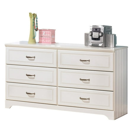 UPC 024052098129 product image for Signature Design by Ashley Lulu 6 Drawer Dresser with Mirror | upcitemdb.com