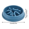 thumbnail image 2 of Slow Feeder Dog Bowl, Non-Slip Anti-Choking Pet Food Dish for Healthy Eating and Preventing Bloat and Gulping, Pink, 2 of 6