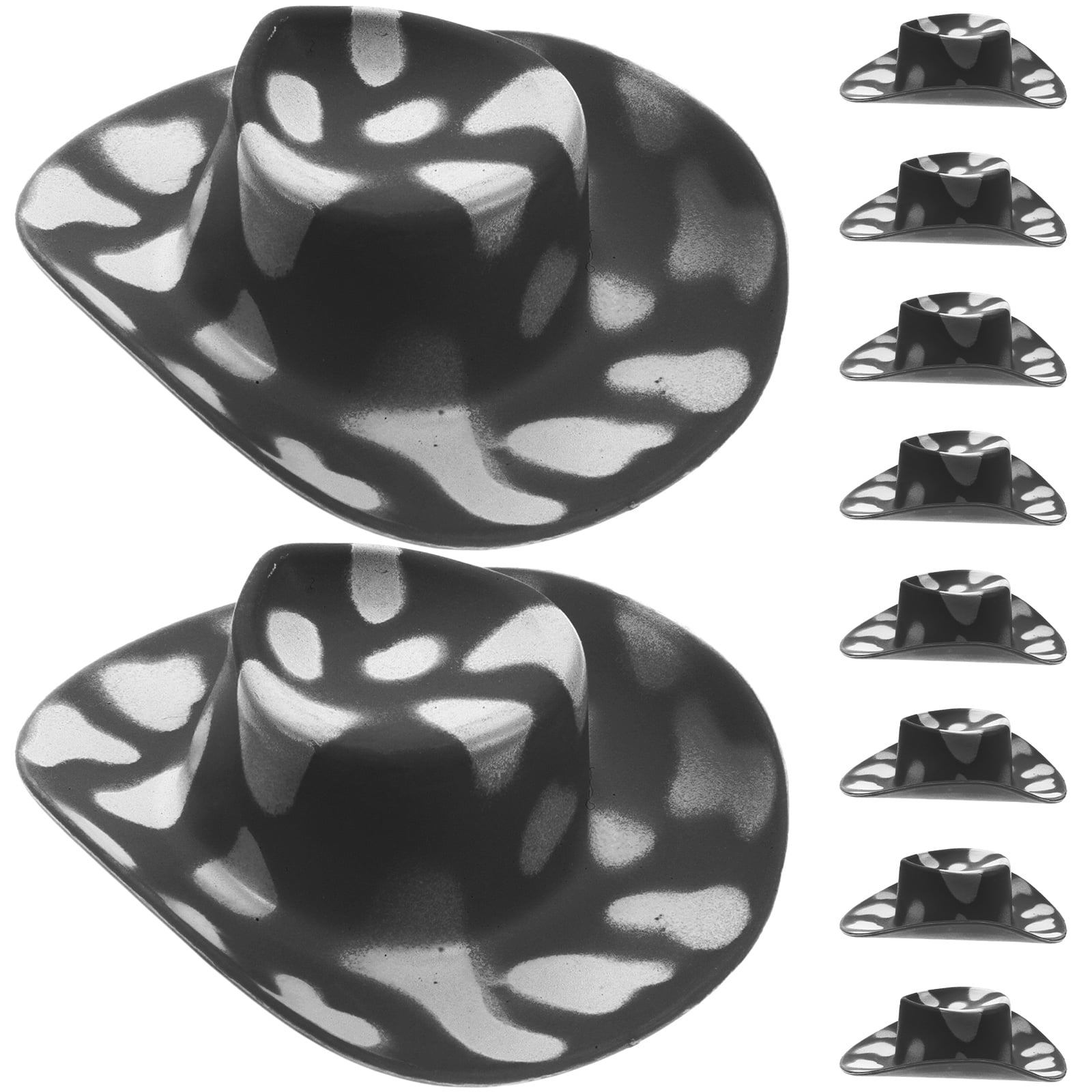 10Pcs Mini Cowboy Doll Hat Mini Hat DIY Prop DiY Doll Craft Hat 10pcs-mini-cowboy-doll-hat-mini-hat-diy-prop-diy-doll-craft-hat