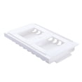 thumbnail image 3 of HAOANMini Fridge Stand Storage Bag Hanger Refrigerator Organizer 30X18X7cm White, 3 of 8