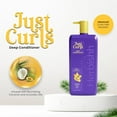 thumbnail image 4 of (5 pack) Herbishh Just Curls Deep Conditioner with Avocado & Coconut Oil, Repairs Extreme Damaged Hair, Moisturizing & Conditioning, Frizzy Hair Control, Paraben-free & Vegan , 16.91 fl.oz, 4 of 10